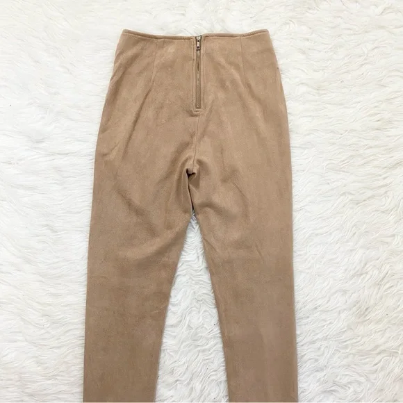 PRIVY Tan High-Waisted Pants/leggings - Picture 2 of 5